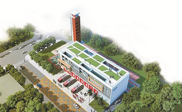 Gushu Baoan Fire Station:H/L-voltage Cabinets